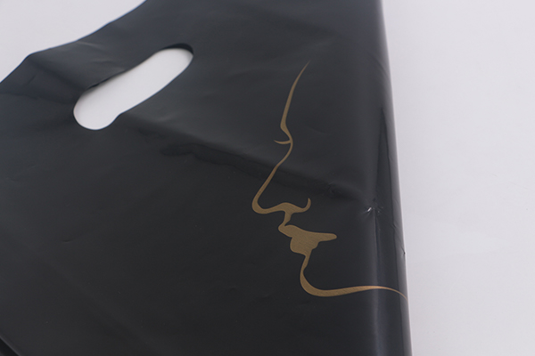 黑色PO服裝平口膠袋