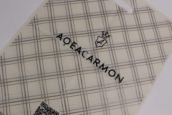 米色PO平口服裝袋