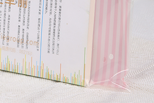 粉色PE服裝拉鏈袋