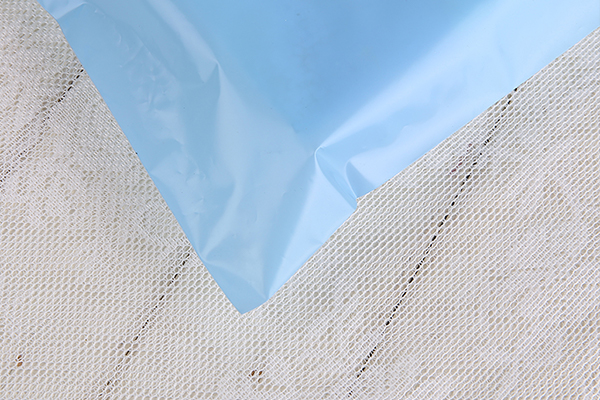 藍色PE平口服裝袋